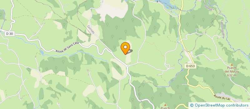 localisation de l'entreprise MONSIEUR DAVID DELAFONTAINE  GORSES