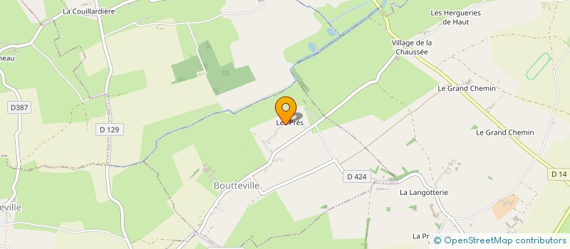 localisation de l'entreprise MONSIEUR DAVID DELAJARRAUD  TURQUEVILLE