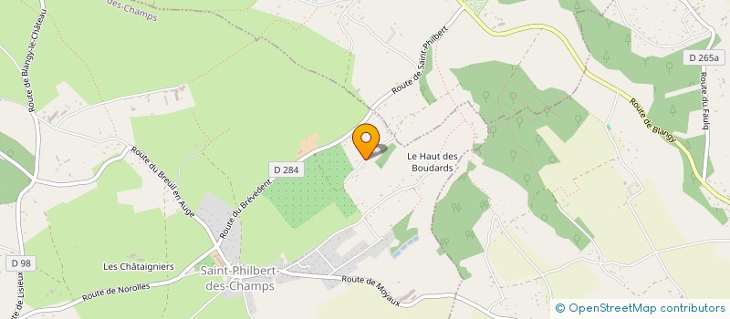 localisation de l'entreprise MONSIEUR DAVID DELANDRE à CLARBEC