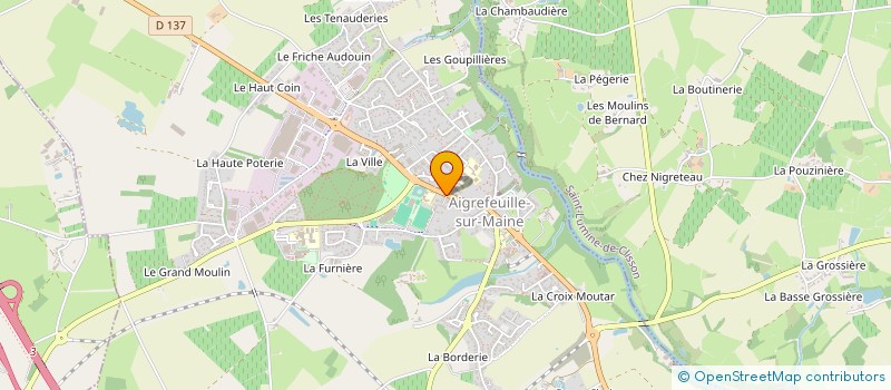 localisation de l'entreprise MONSIEUR DAVID DELAUNAY  SAINT-LUMINE-DE-CLISSON