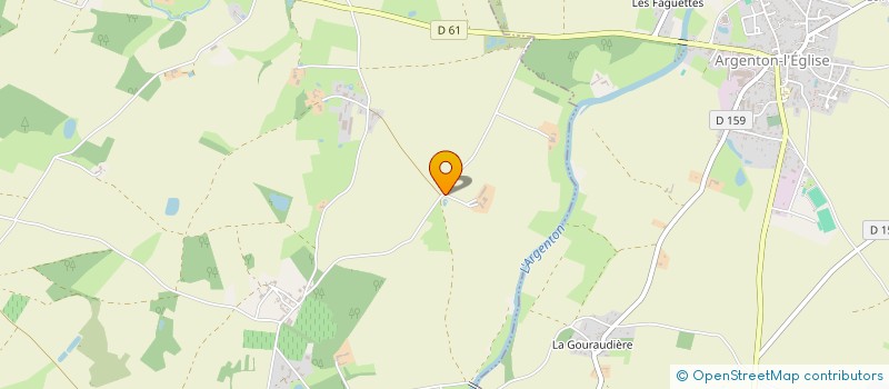 localisation de l'entreprise MONSIEUR DAVID DELAUNE  LORETZ-D'ARGENTON