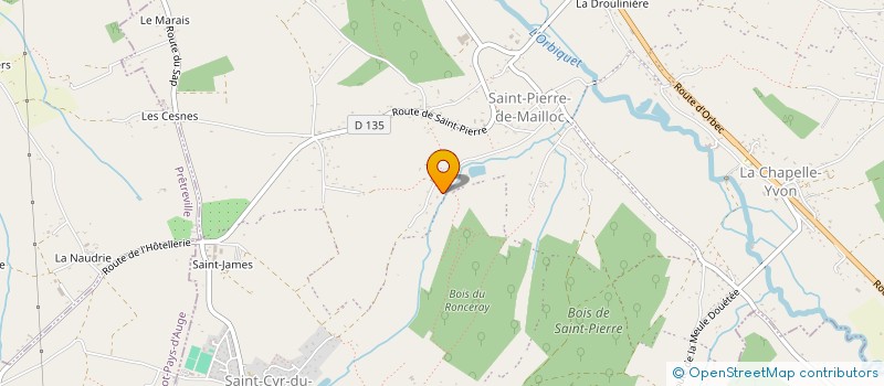 localisation de l'entreprise MONSIEUR DAVID DELIQUAIRE  VALORBIQUET