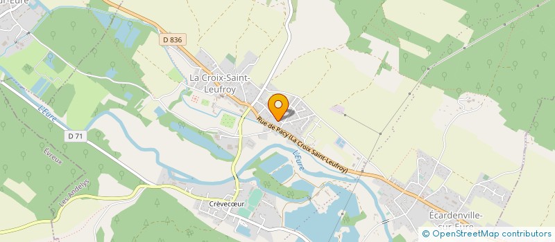 localisation de l'entreprise MONSIEUR DAVID DELLA ROCCA  AUTHEUIL-AUTHOUILLET