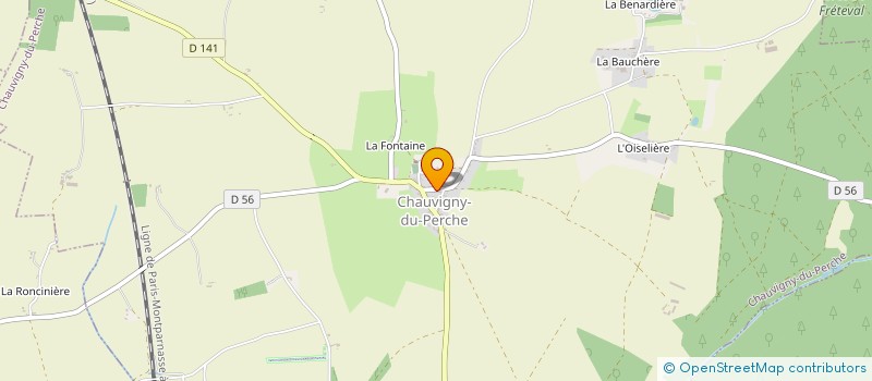 localisation de l'entreprise MONSIEUR DAVID DELORME à CHAUVIGNY-DU-PERCHE