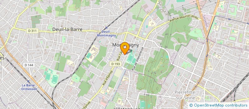 localisation de l'entreprise MONSIEUR DAVID DELOUBRIERE à MONTMAGNY