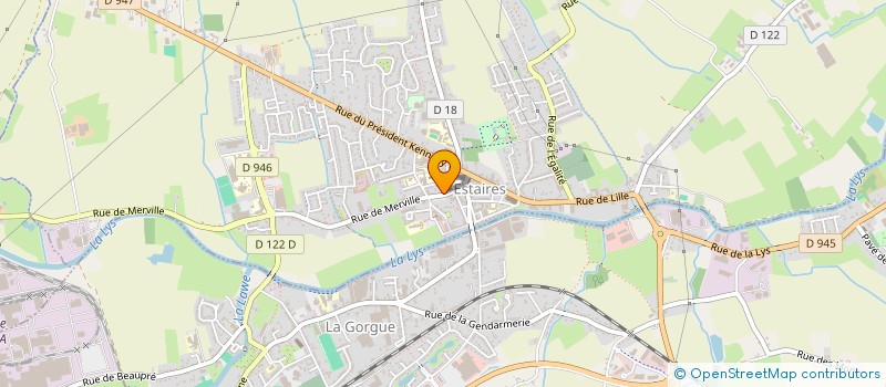 localisation de l'entreprise MONSIEUR DAVID DELVALLE  NEUF-BERQUIN