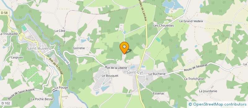 localisation de l'entreprise MONSIEUR DAVID DEMAISON à SAINT-CYR