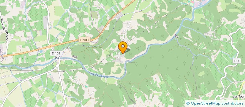 localisation de l'entreprise MONSIEUR DAVID DEMETER  APT