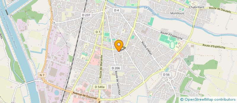 localisation de l'entreprise MONSIEUR DAVID DEMONTIS  MONTELIMAR