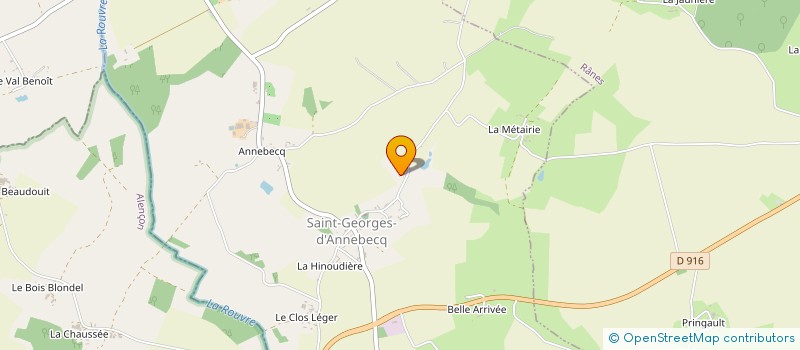 localisation de l'entreprise MONSIEUR DAVID DEMORE à SAINT-GEORGES-D'ANNEBECQ