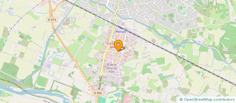 localisation de l'entreprise MONSIEUR DAVID DENAEGHEL  PERTUIS