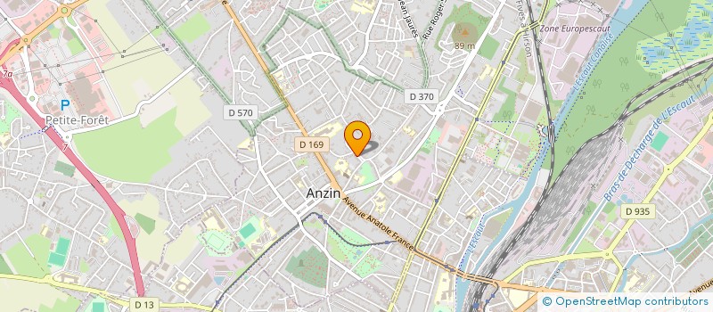 localisation de l'entreprise MONSIEUR DAVID DENEUFGERMAIN à ANZIN