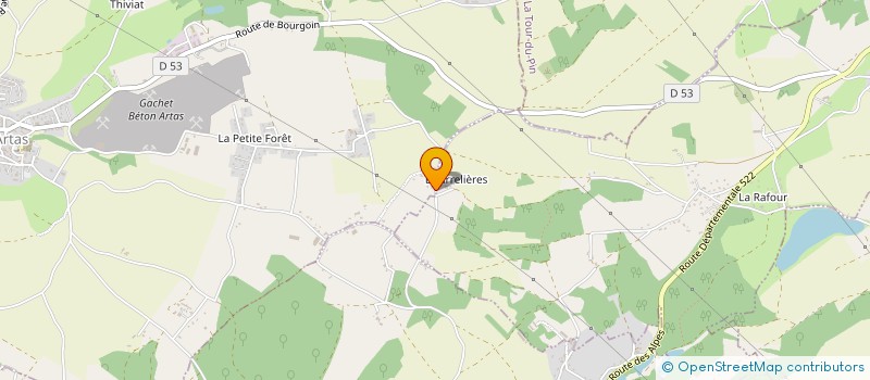 localisation de l'entreprise MONSIEUR DAVID DENOLY  ARTAS