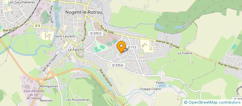 localisation de l'entreprise MONSIEUR DAVID DEPERROIS à NOGENT-LE-ROTROU