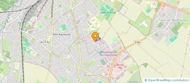 localisation de l'entreprise MONSIEUR DAVID DEPRET à ARRAS