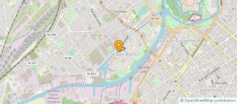 localisation de l'entreprise MONSIEUR DAVID DERAEDT à LILLE