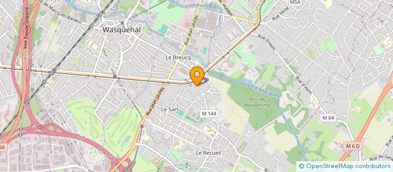 localisation de l'entreprise MONSIEUR DAVID DEROUBAIX  VILLENEUVE-D'ASCQ