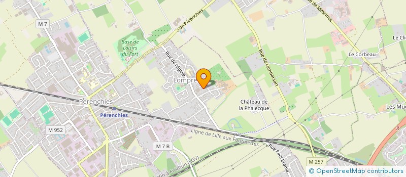 localisation de l'entreprise MONSIEUR DAVID DESBUISSON  LOMPRET