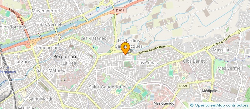 localisation de l'entreprise MONSIEUR DAVID DESNOULET  PERPIGNAN