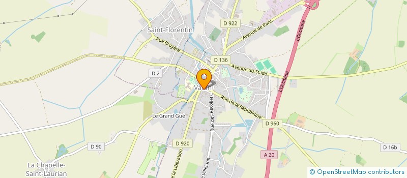 localisation de l'entreprise MONSIEUR DAVID DESNOYER à VATAN