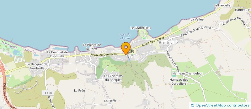 localisation de l'entreprise MONSIEUR DAVID DESQUESNES  DIGOSVILLE