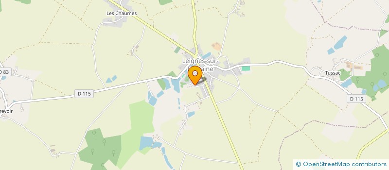 localisation de l'entreprise MONSIEUR DAVID DESSIOUX  LES MATHES