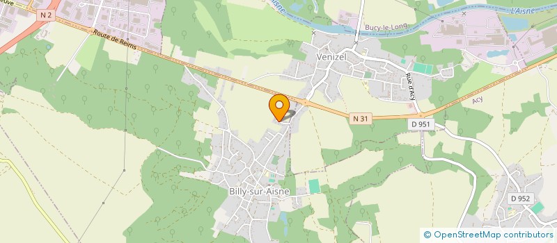 localisation de l'entreprise MONSIEUR DAVID DESUMEUR  VILLENEUVE-SAINT-GERMAIN