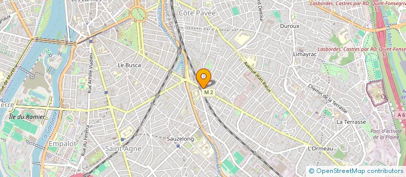 localisation de l'entreprise MONSIEUR DAVID DESVARIEUX à TOULOUSE