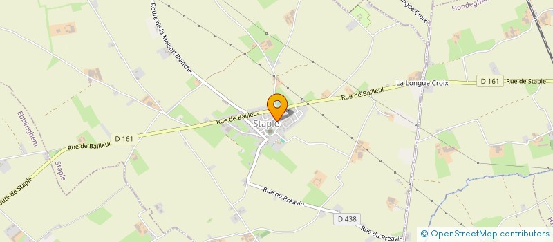 localisation de l'entreprise MONSIEUR DAVID DETAND  STAPLE