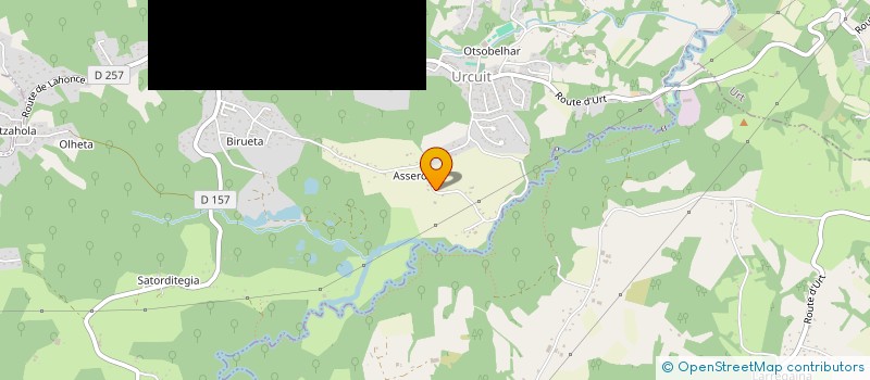 localisation de l'entreprise MONSIEUR DAVID DEVERCHERE  URCUIT