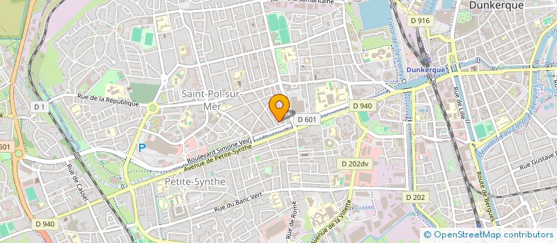 localisation de l'entreprise MONSIEUR DAVID DEVESTEL à DUNKERQUE