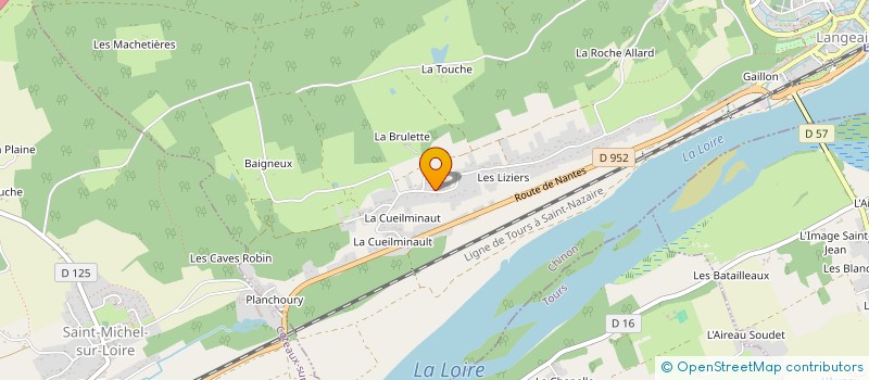 localisation de l'entreprise MONSIEUR DAVID DHEILLY à LANGEAIS