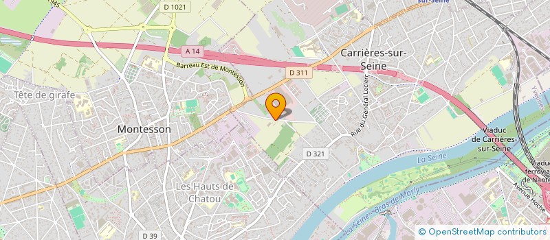 localisation de l'entreprise MONSIEUR DAVID DHONT  CARRIERES-SUR-SEINE