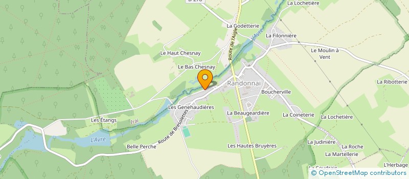localisation de l'entreprise MONSIEUR DAVID DIAS à TOUROUVRE AU PERCHE