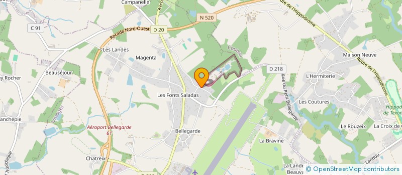 localisation de l'entreprise MONSIEUR DAVID DIAZ à LIMOGES