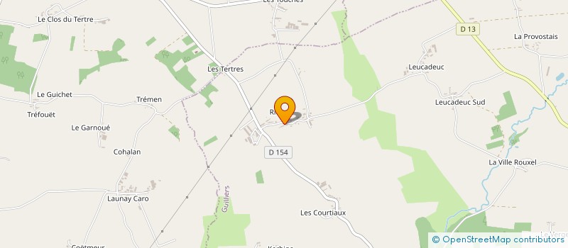 localisation de l'entreprise MONSIEUR DAVID DICKSON  GUILLIERS