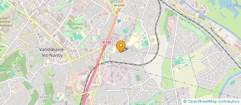 localisation de l'entreprise MONSIEUR DAVID DIETSCH  HEILLECOURT