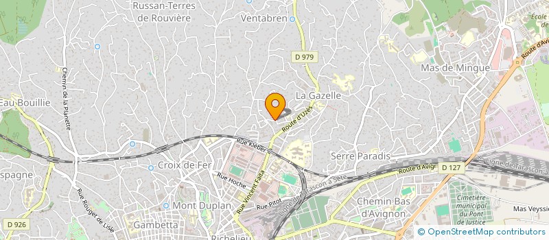 localisation de l'entreprise MONSIEUR DAVID DIEZ  NIMES