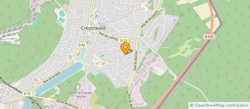 localisation de l'entreprise MONSIEUR DAVID DILEK  HOMBOURG-HAUT