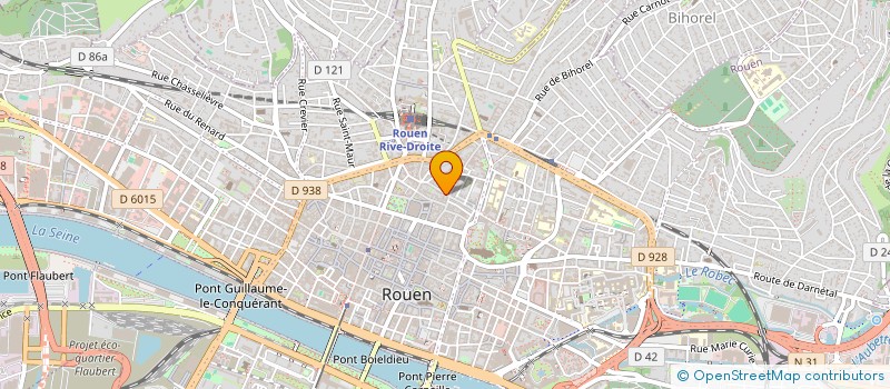 localisation de l'entreprise MONSIEUR DAVID DIM TATY BENGA à ROUEN