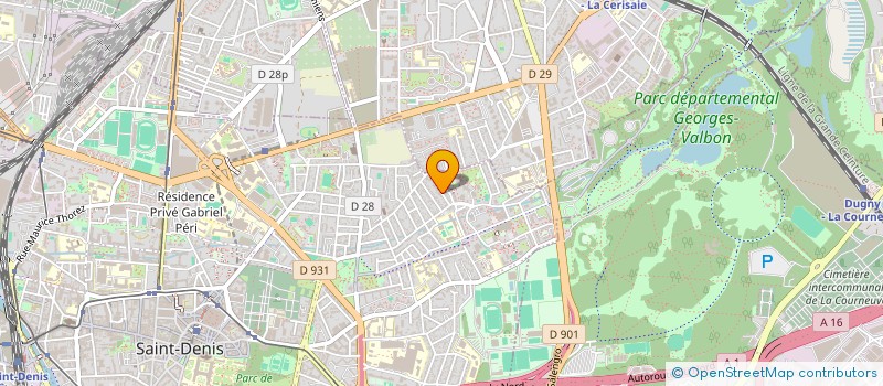 localisation de l'entreprise MONSIEUR DAVID DJEBRI à SAINT-DENIS