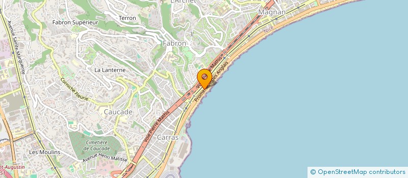 localisation de l'entreprise MONSIEUR DAVID DJIAN à NICE