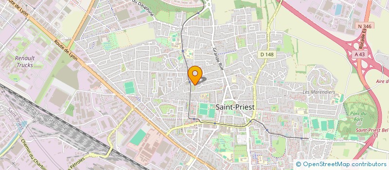 localisation de l'entreprise MONSIEUR DAVID DJILLALI BEN ALLAL  SAINT-PRIEST