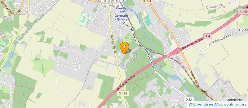 localisation de l'entreprise MONSIEUR DAVID DORKELD  SAINT-GERMAIN-SUR-MORIN