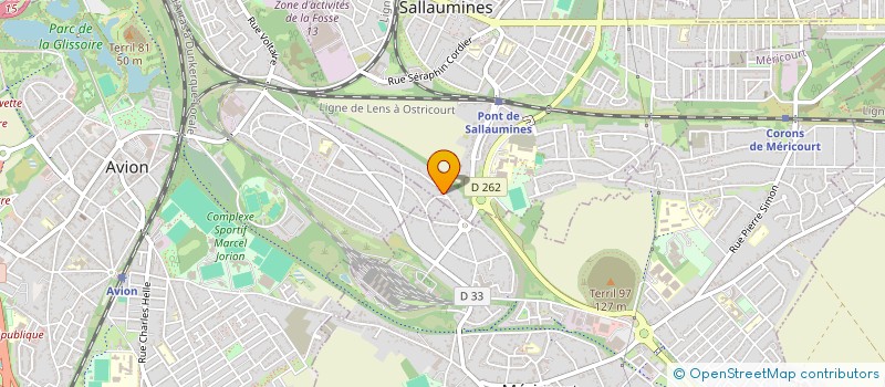 localisation de l'entreprise MONSIEUR DAVID DOUILLY  SALLAUMINES