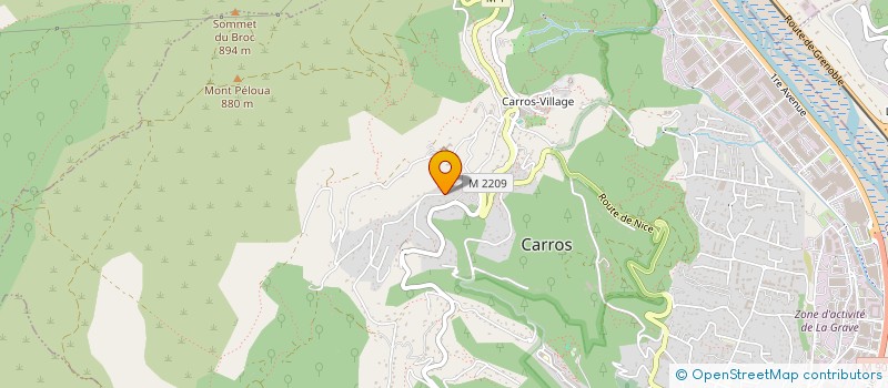 localisation de l'entreprise MONSIEUR DAVID DRAY à CARROS