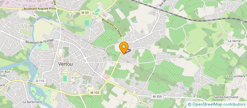 localisation de l'entreprise MONSIEUR DAVID DROUET à VERTOU