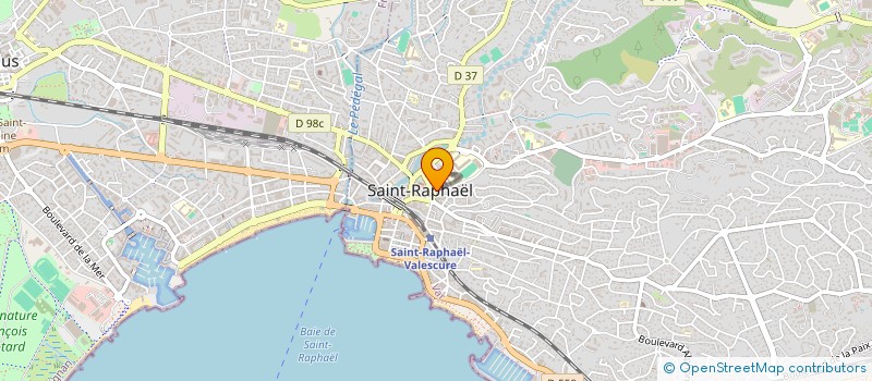 localisation de l'entreprise MONSIEUR DAVID DROUHIN à SAINT RAPHAEL