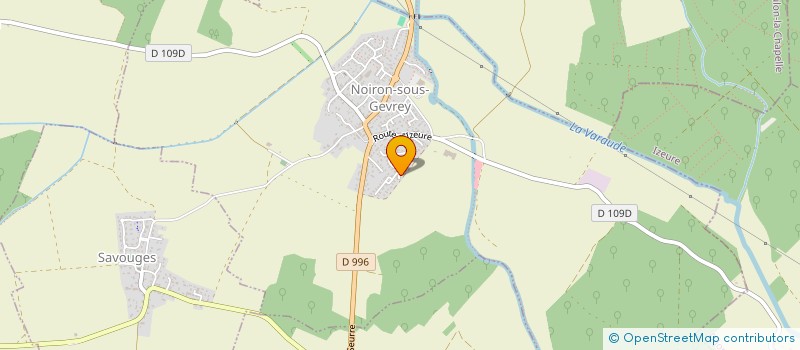 localisation de l'entreprise MONSIEUR DAVID DROYER  NOIRON-SOUS-GEVREY