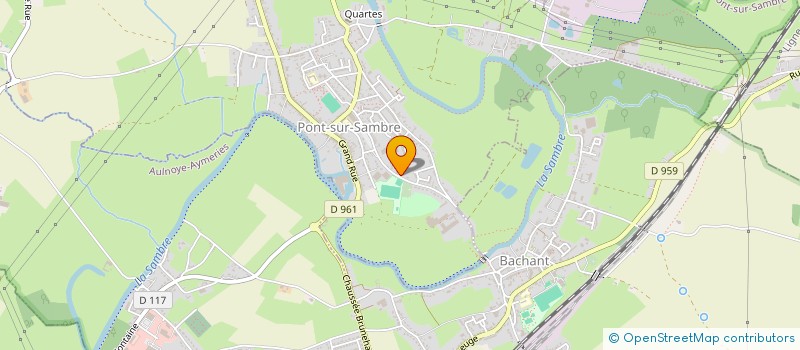 localisation de l'entreprise MONSIEUR DAVID DRUEZ  PONT-SUR-SAMBRE